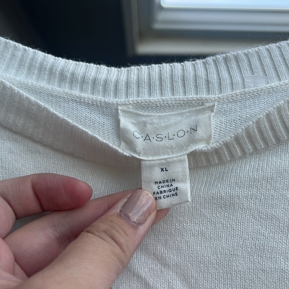 Striped jumper black and white - Picture 2 of 5